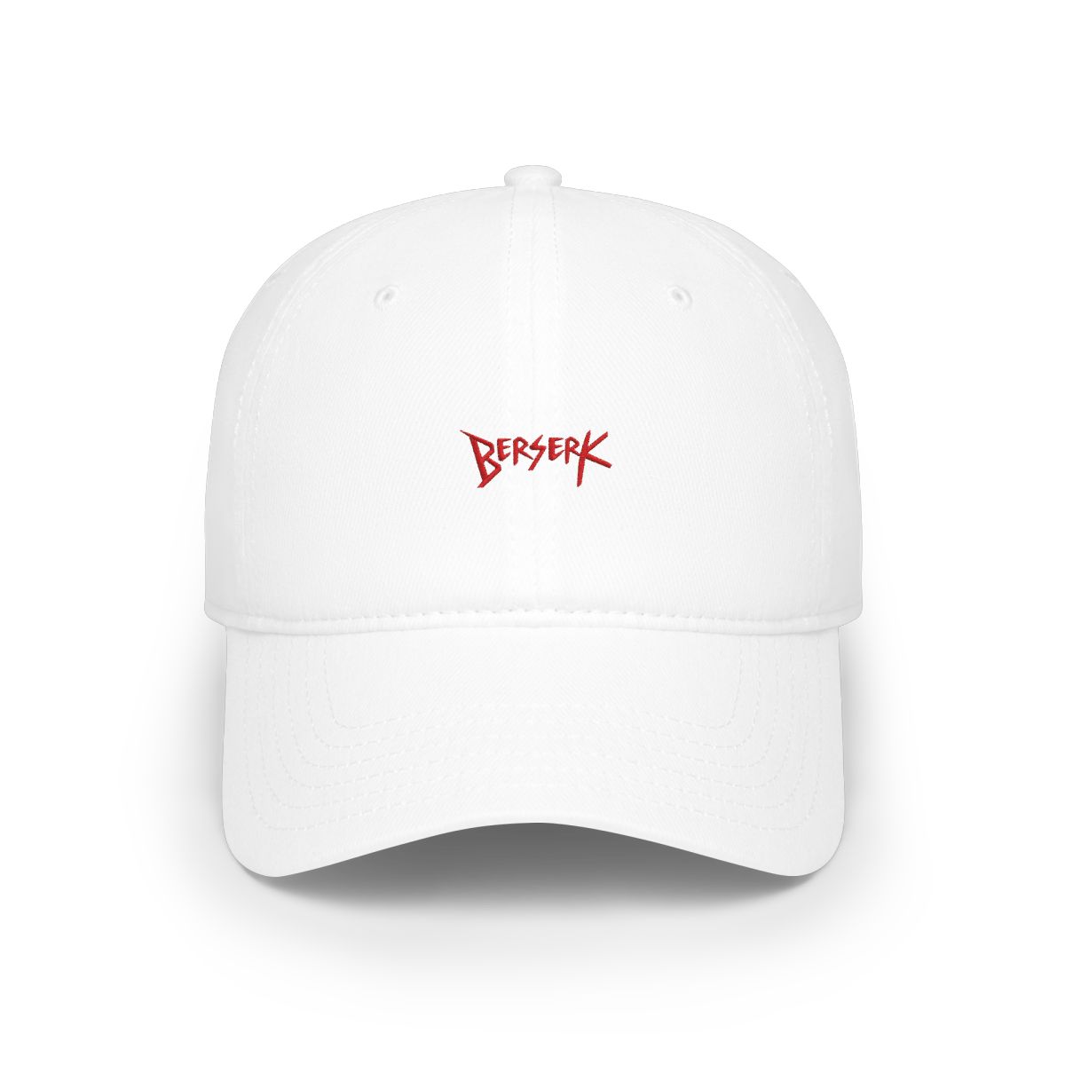 Berserk Charcoal Baseball Word Curved Hat