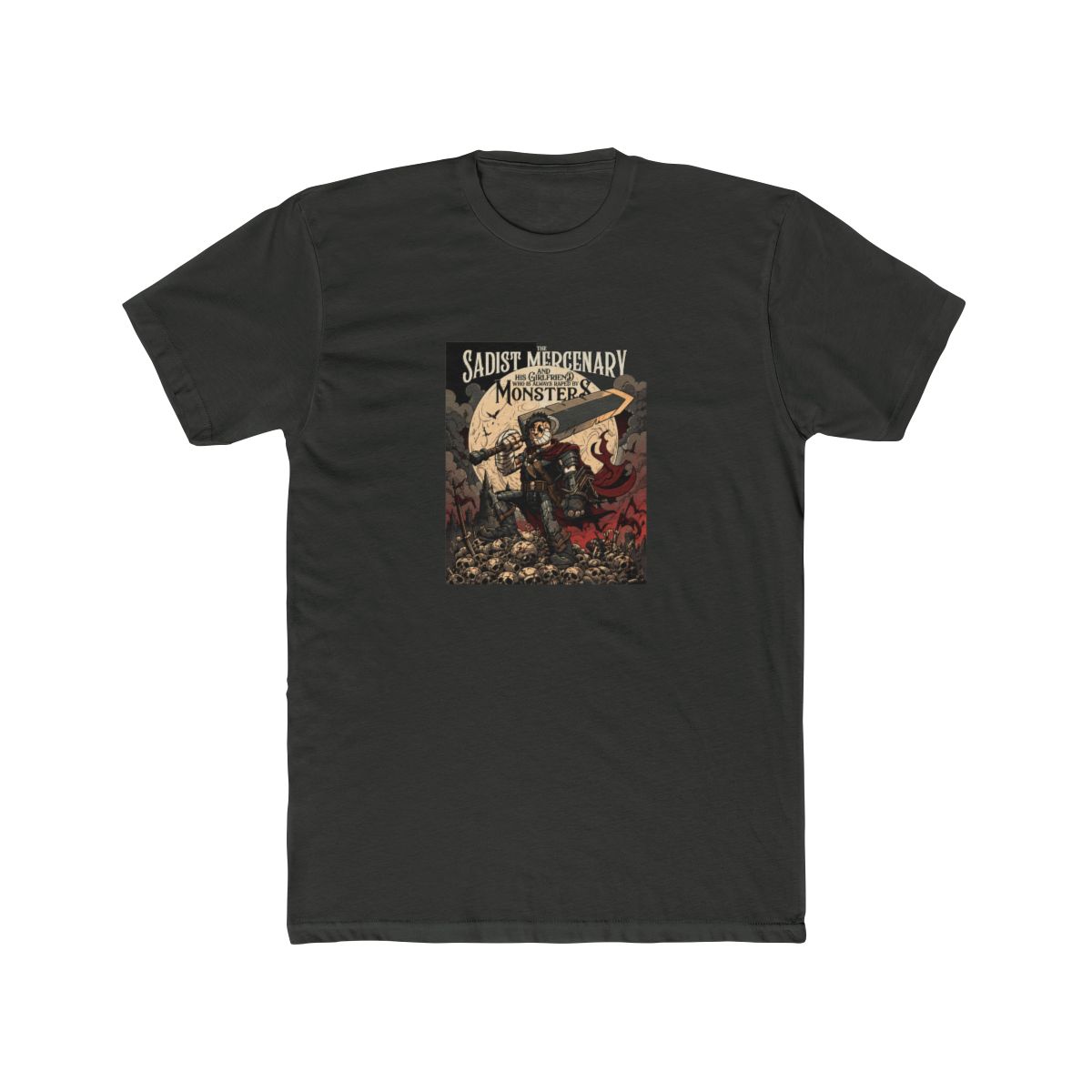 The Sadist Mercenary and Monsters Berserk T Shirt - Official T-Shirts merchandise