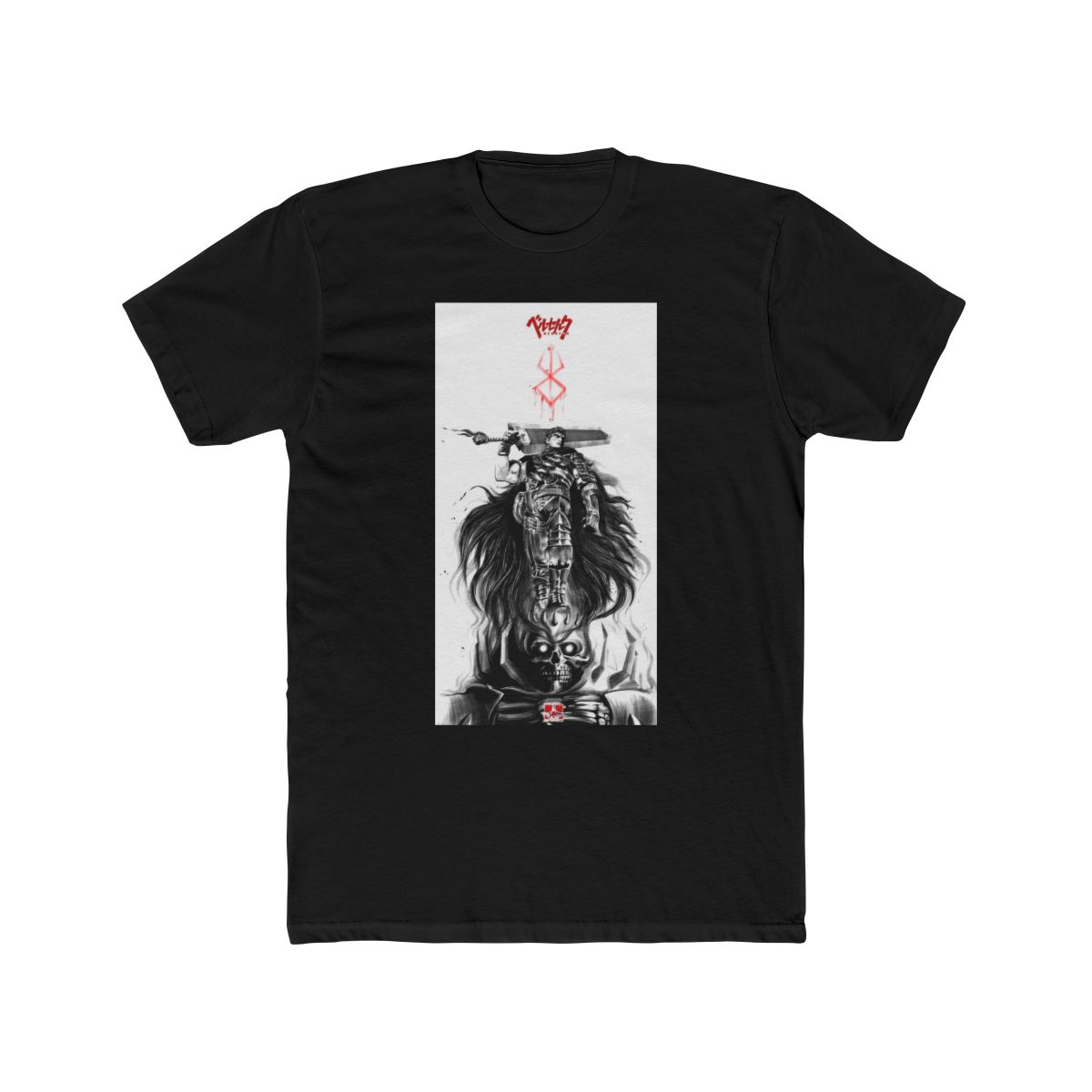 Berserker T Shirt Manga - Artist Created Design - alternate angle 3, merchandise