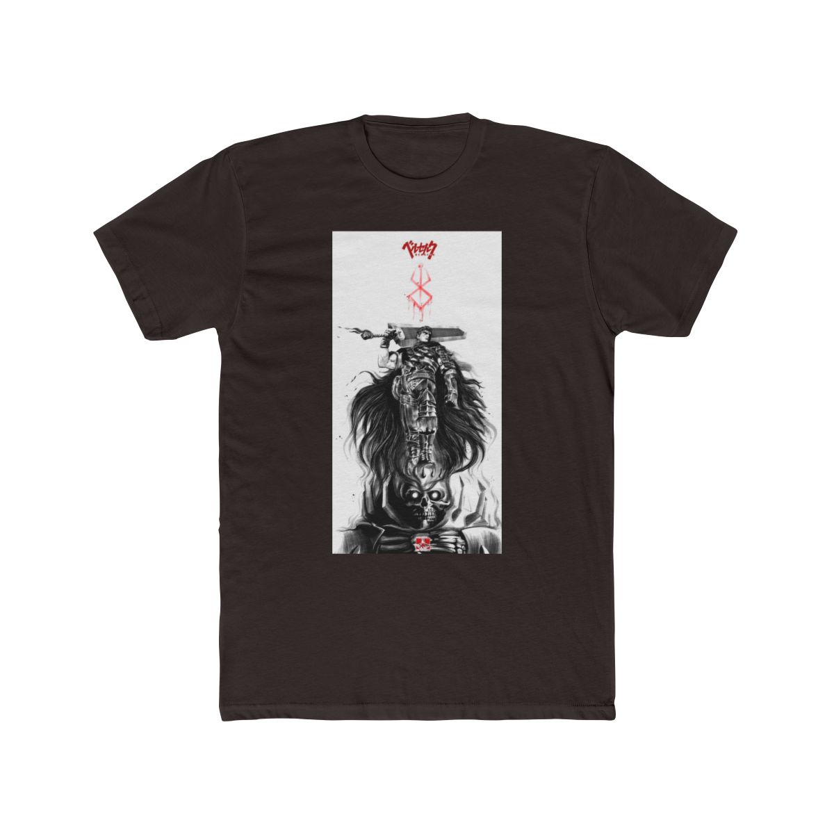 Berserker T Shirt Manga - Artist Created Design - alternate angle 2, merchandise