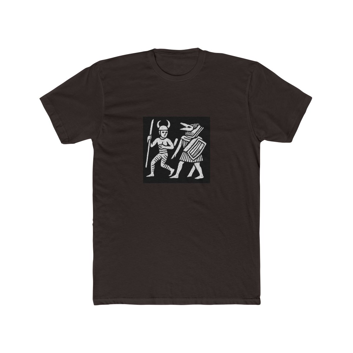 Odin And Berserker Ulfhednar From Torslunda Plates T Shirt - alternate angle 2, merchandise