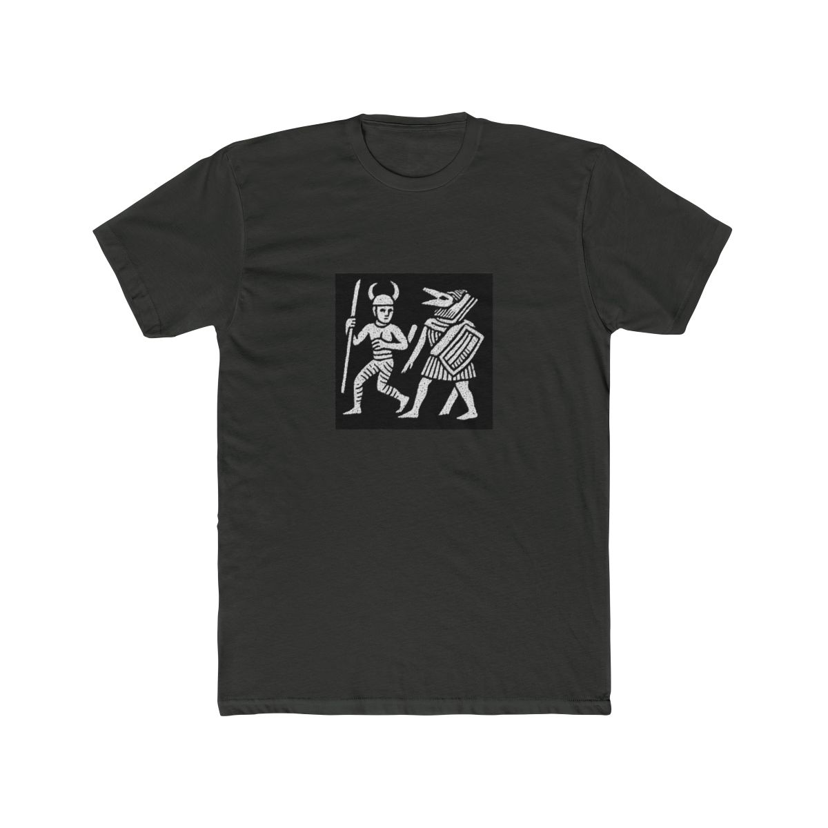 Odin And Berserker Ulfhednar From Torslunda Plates T Shirt - alternate angle 5, merchandise