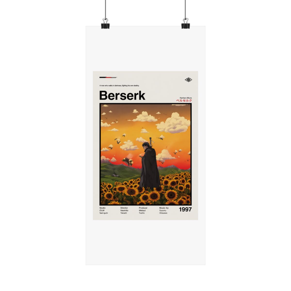 Berserk Poster 3 - alternate angle 3, merchandise
