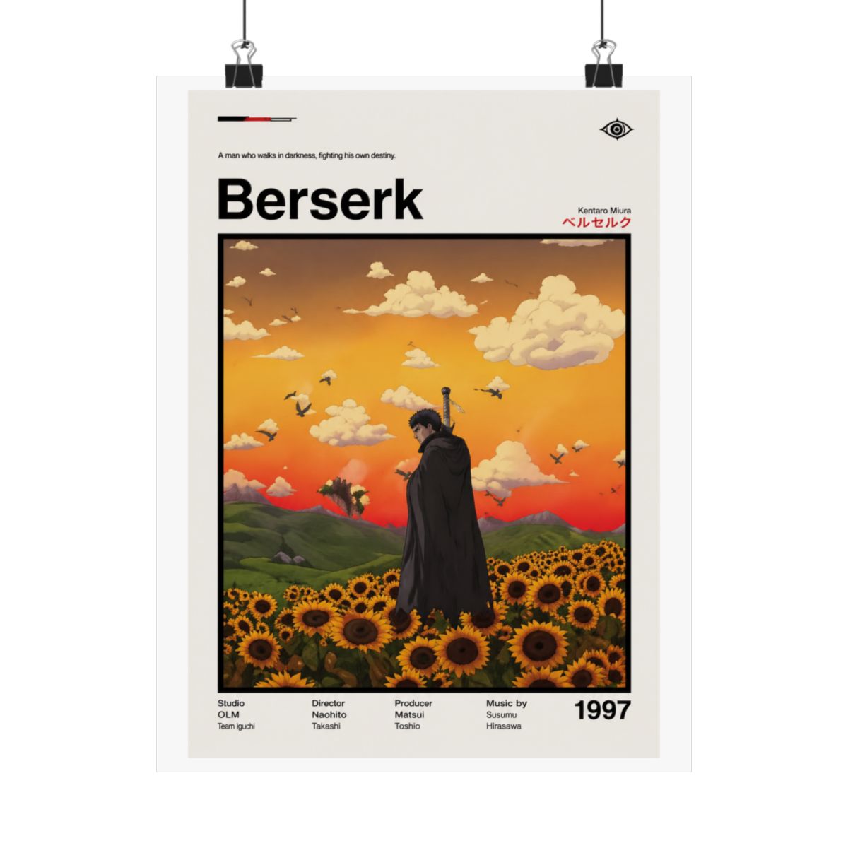 Berserk Poster 3 - alternate angle 5, merchandise