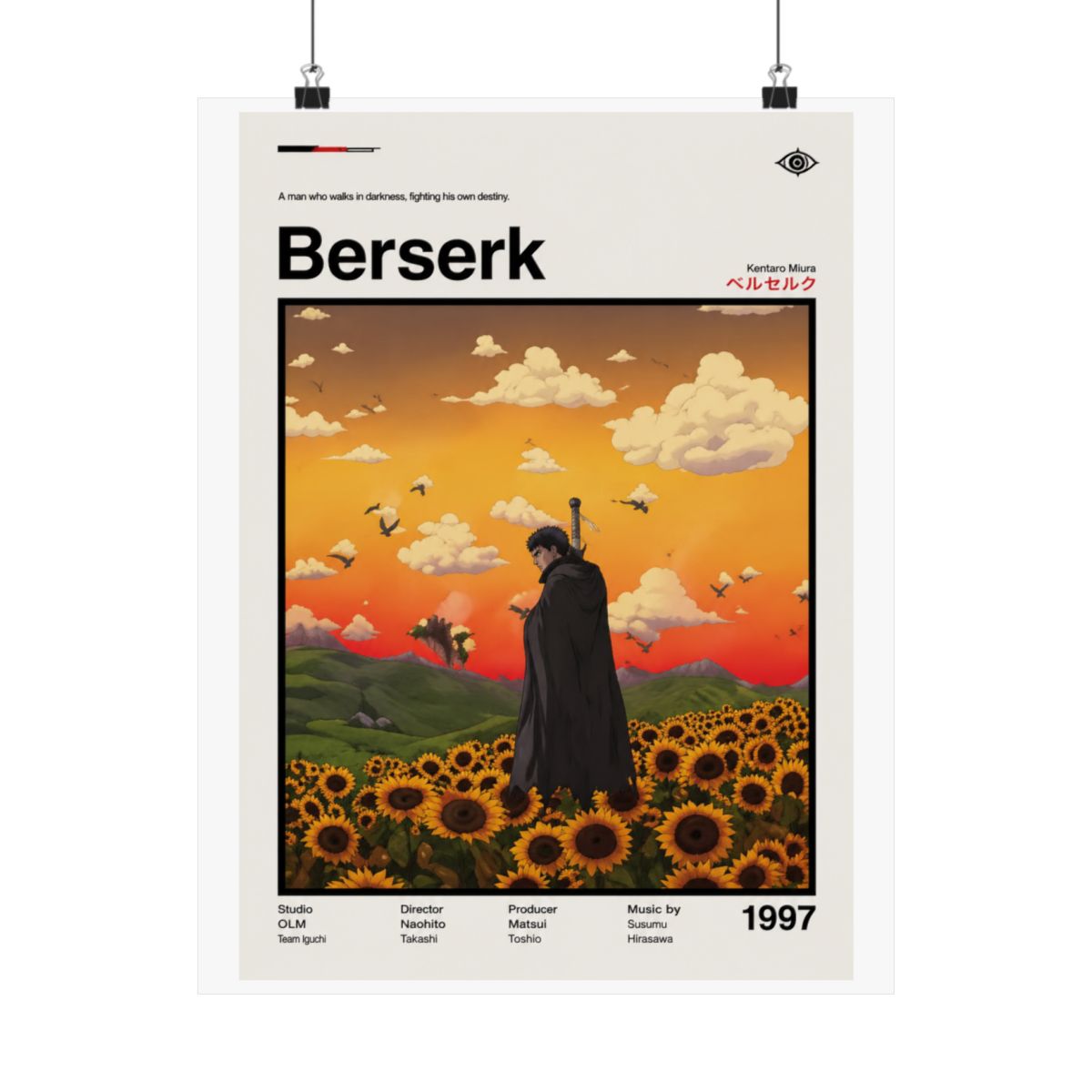Berserk Poster 3 - alternate angle 1, merchandise
