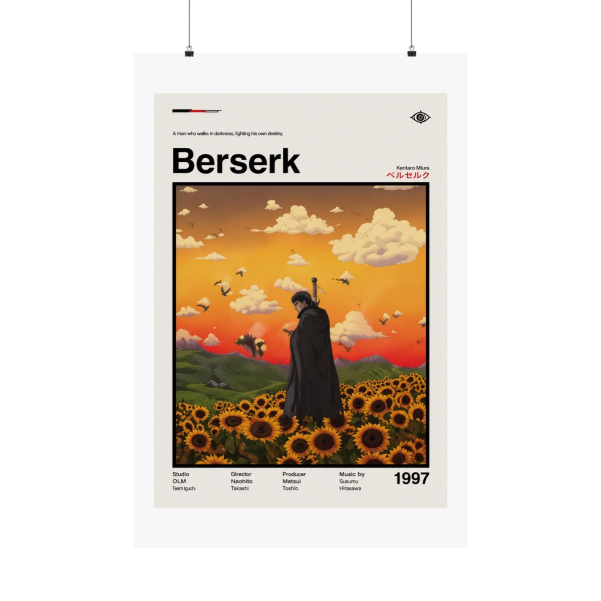 Berserk Poster 3 - alternate angle 2, merchandise