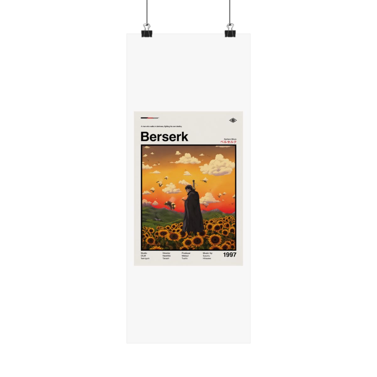 Berserk Poster 3 - alternate angle 3, merchandise