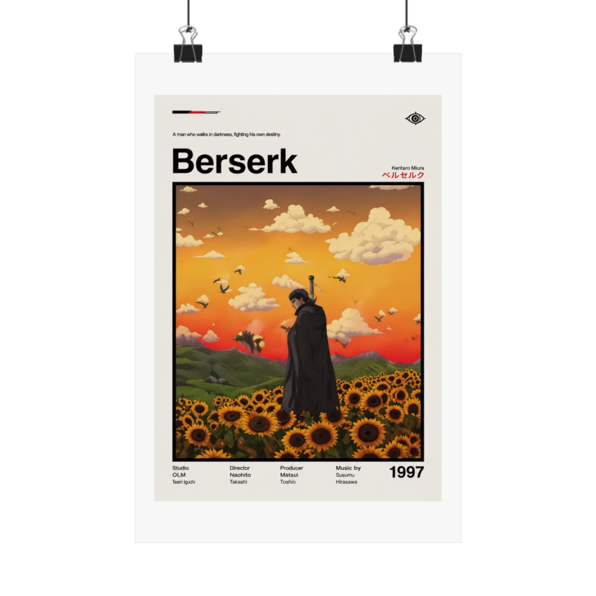 Berserk Poster 3 - alternate angle 2, merchandise