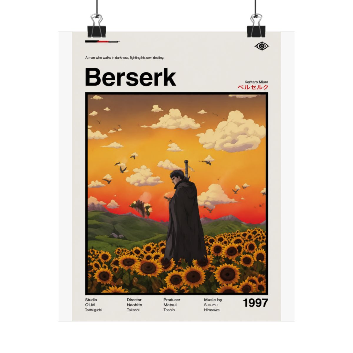 Berserk Poster 3 - alternate angle 4, merchandise