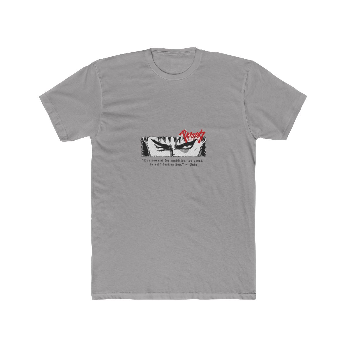 Berserk "T character eyes Japanese" Unisex Tee - Official T-Shirts merchandise