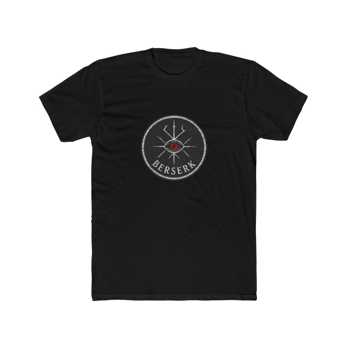 Berserk Demon Eye Compass tee | Graphic T Shirt with Red Eye Emblem