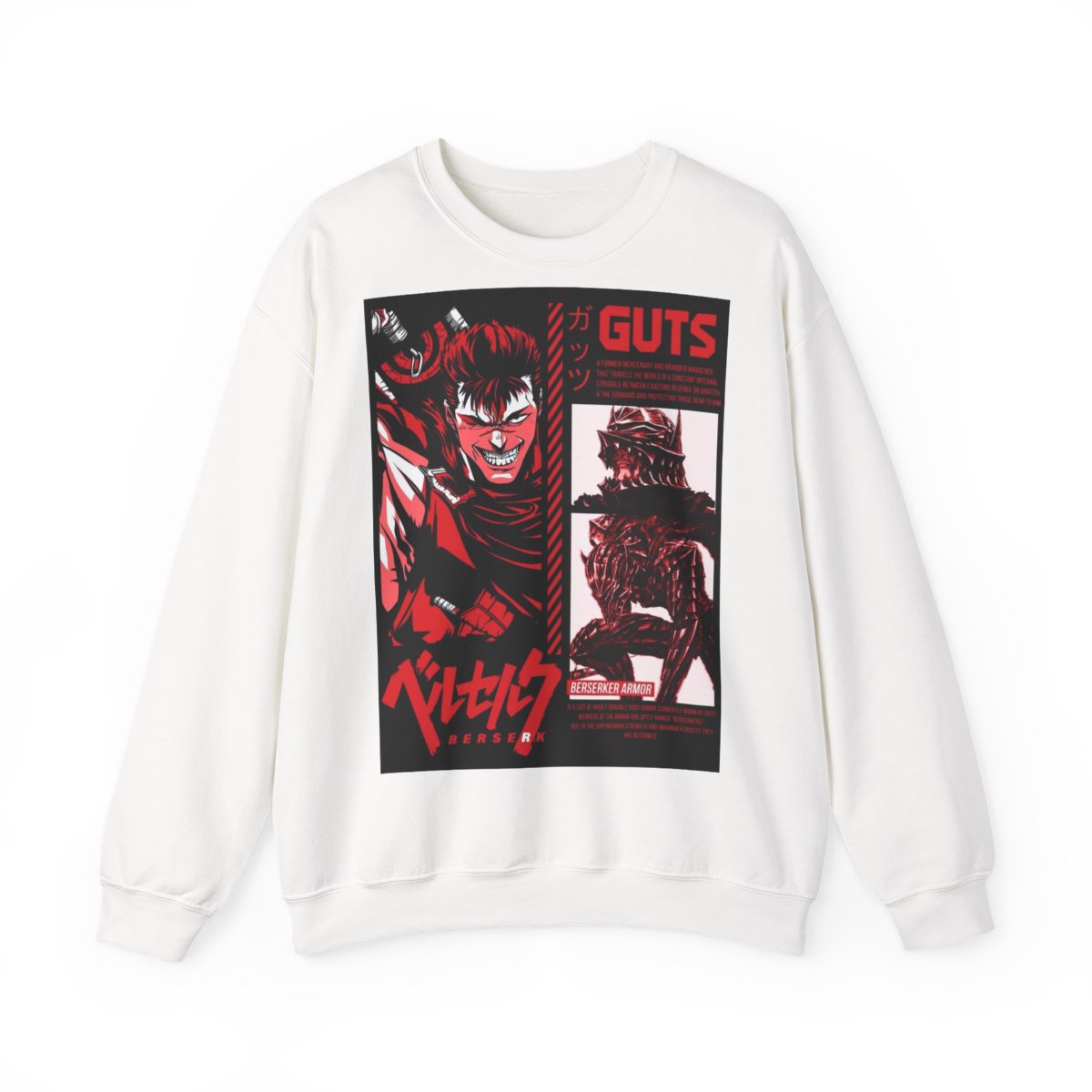 Vintage Berserk Manga Anime Crewneck