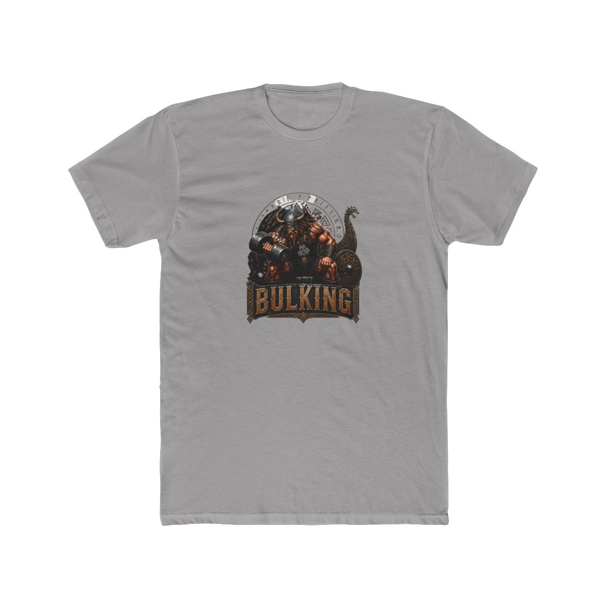 Viking Bulking Norse Gym Warrior Motivation - alternate angle 2, merchandise
