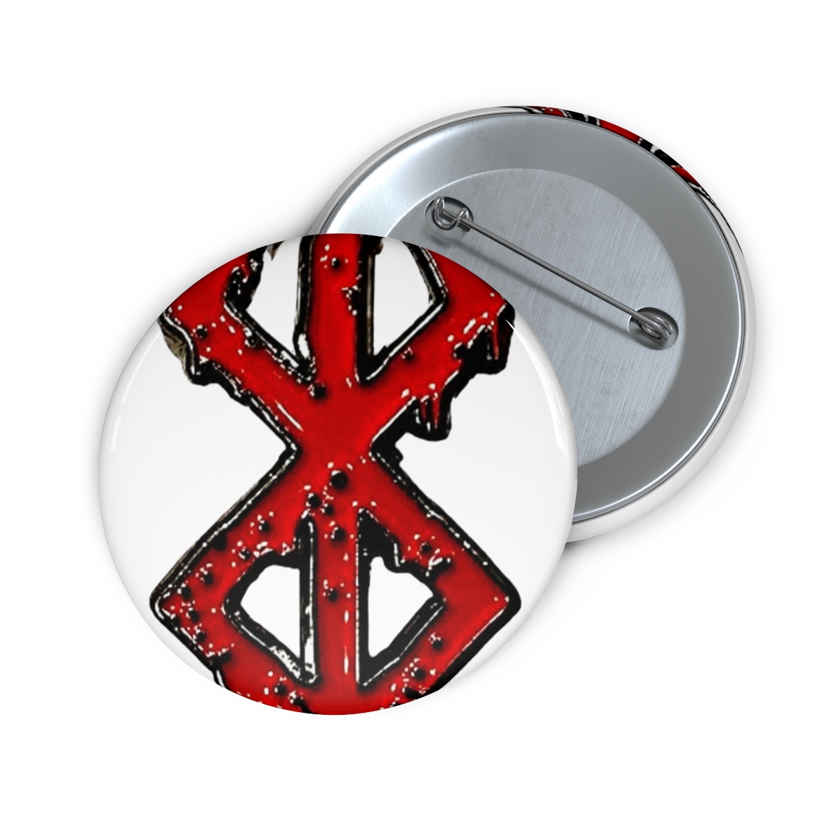 Berserk Brand of Sacrifice Pin - Guts Enamel Pin - alternate angle 1, merchandise