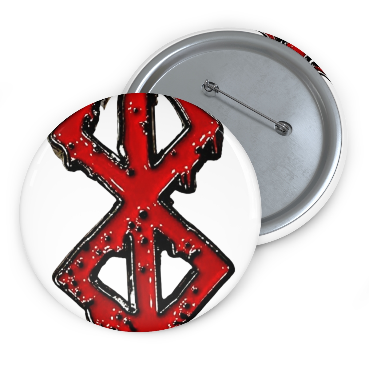 Berserk Brand of Sacrifice Pin - Guts Enamel Pin - alternate angle 2, merchandise