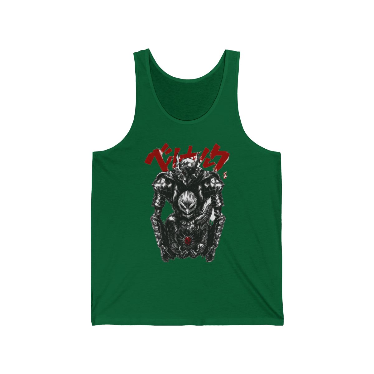 Vintage Washed Anime Tank Top | Oversized Gym Streetwear | Inspired by Berserk Guts | Gift for Him or Her - alternate angle 3, merchandise