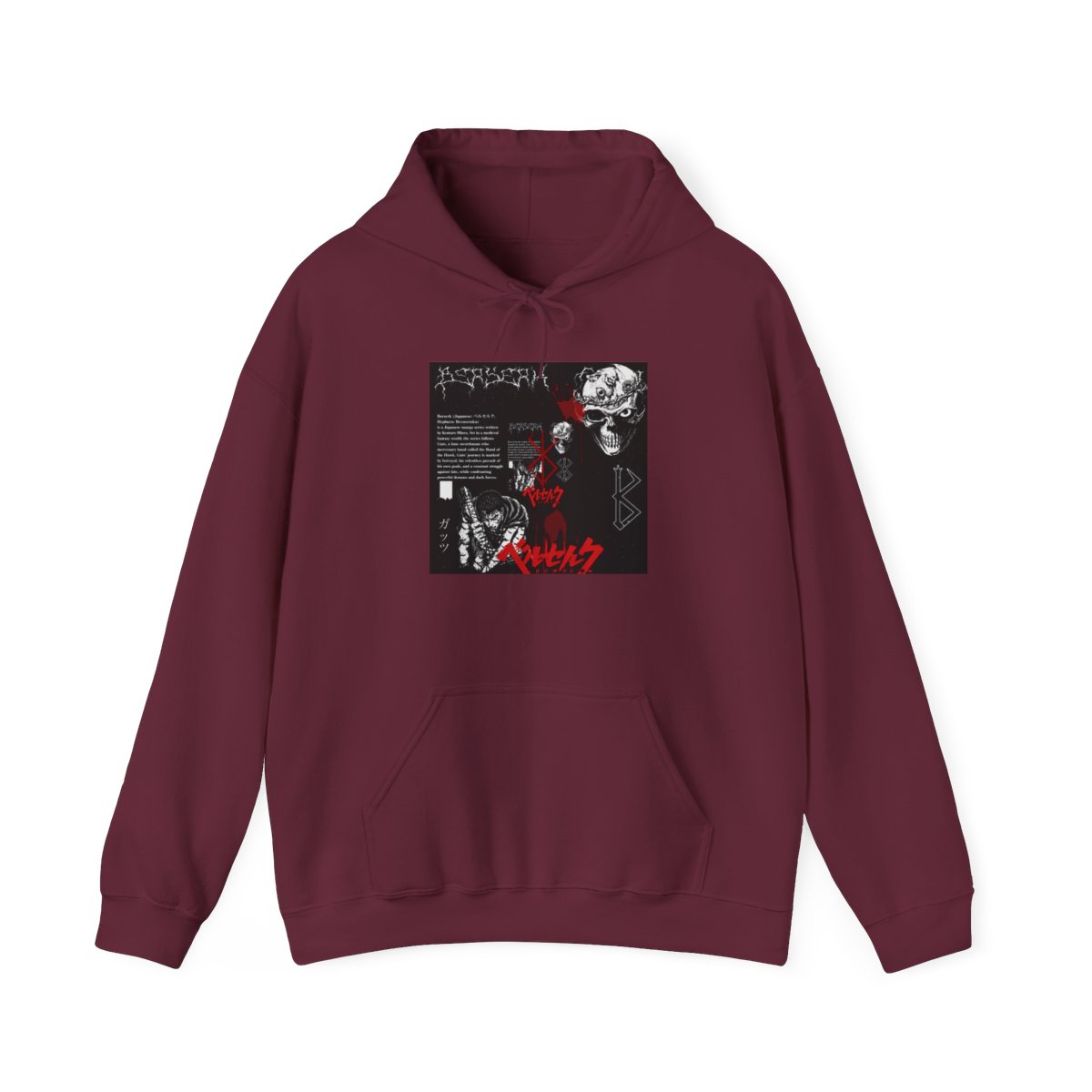 Berserk Hoodie - alternate angle 3, merchandise