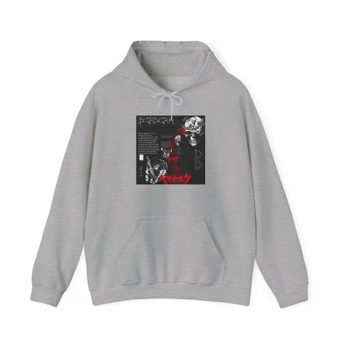 Berserk Hoodie - alternate angle 2, merchandise
