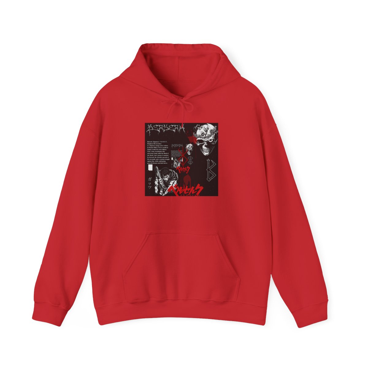 Berserk Hoodie - alternate angle 4, merchandise