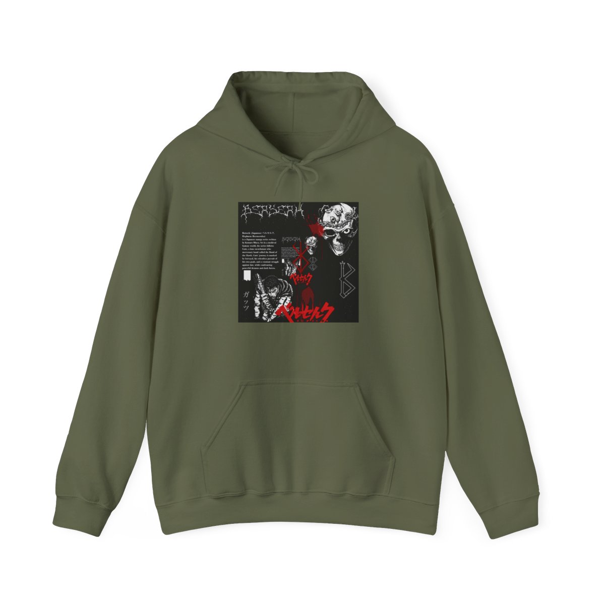 Berserk Hoodie - alternate angle 5, merchandise