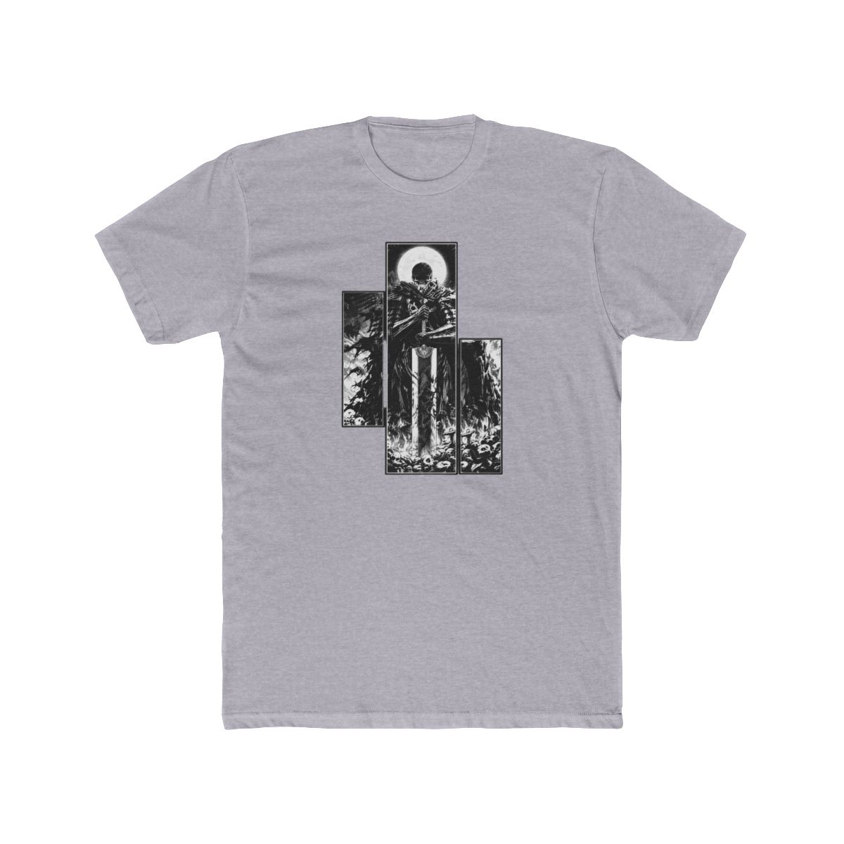Vintage Berserk Griffith Guts Anime Shirt, Brand of Sacrifice Manga Graphic Tee, Cool Anime Shirt, Black Swordsman Outfit, Gift For Him - Berserk official T-Shirts merch