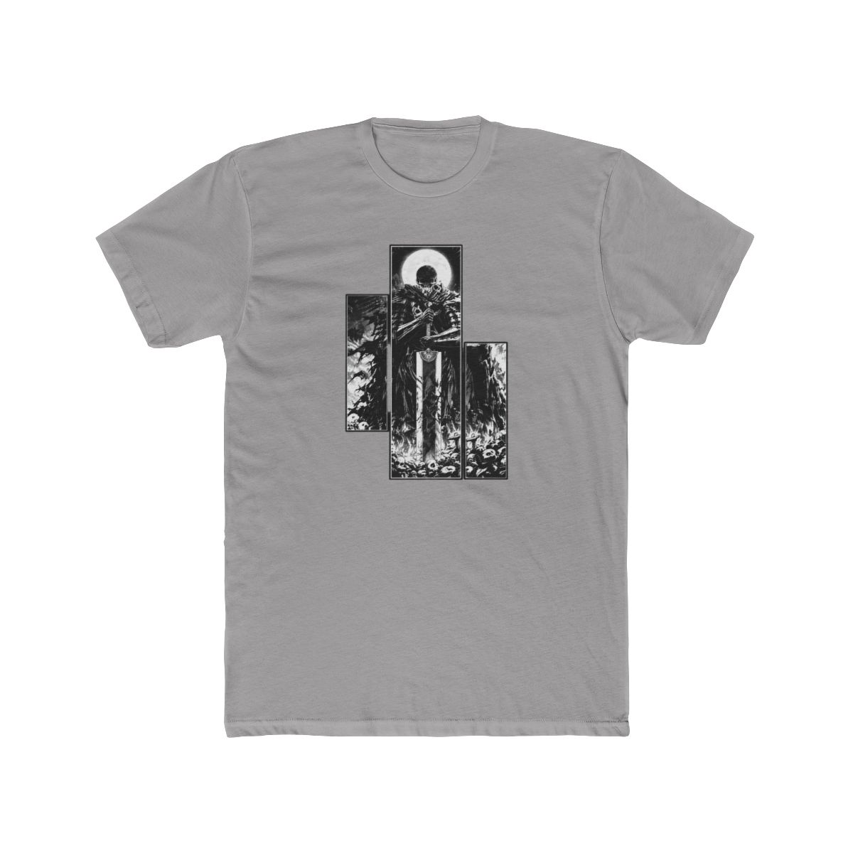 Vintage Berserk Griffith Guts Anime Shirt, Brand of Sacrifice Manga Graphic Tee, Cool Anime Shirt, Black Swordsman Outfit, Gift For Him - Official T-Shirts merchandise