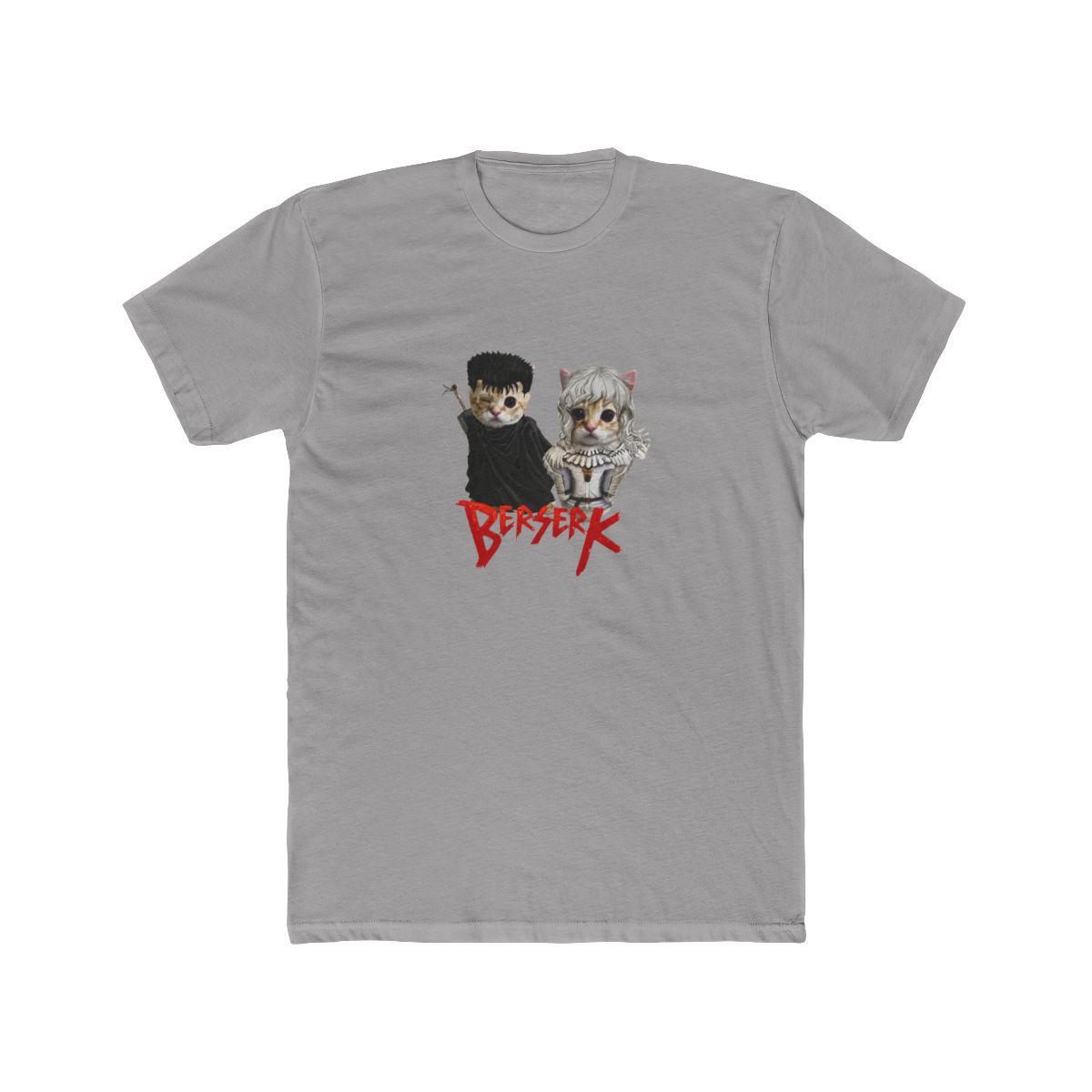 Funny Cat Guts Berserk Shirt, Dark Fantasy Anime Tee, Vintage Style Streetwear - alternate angle 3, merchandise