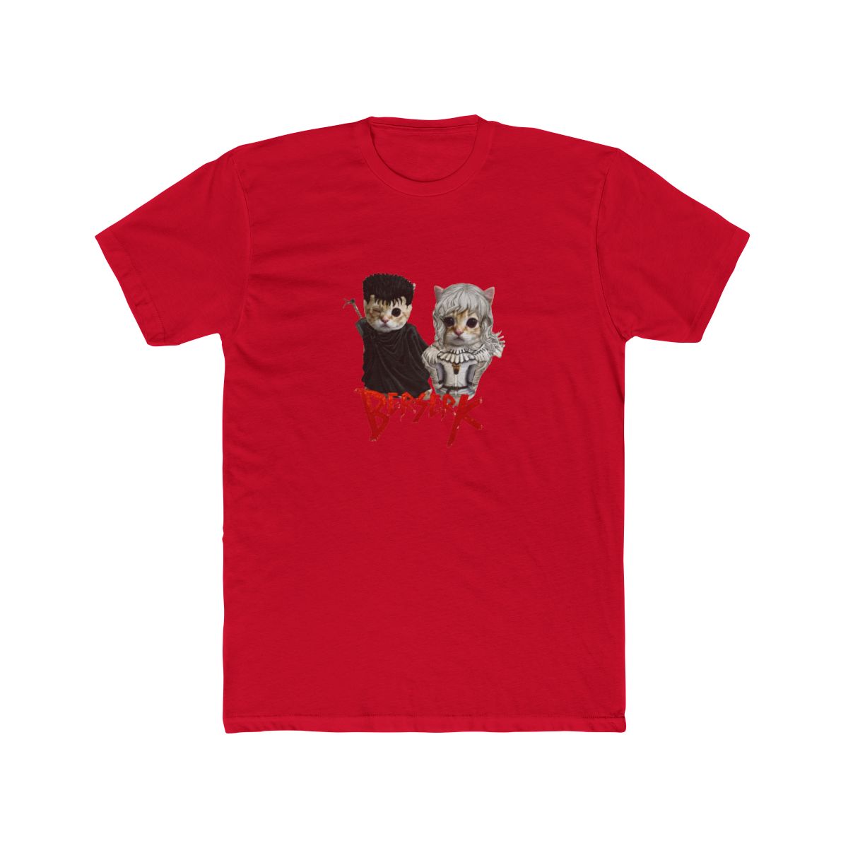 Funny Cat Guts Berserk Shirt, Dark Fantasy Anime Tee, Vintage Style Streetwear - Official T-Shirts merchandise