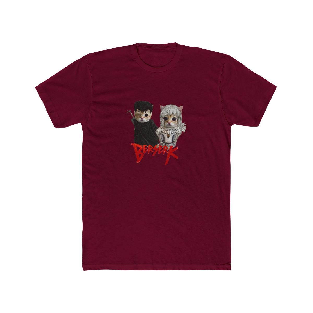 Funny Cat Guts Berserk Shirt, Dark Fantasy Anime Tee, Vintage Style Streetwear - alternate angle 2, merchandise