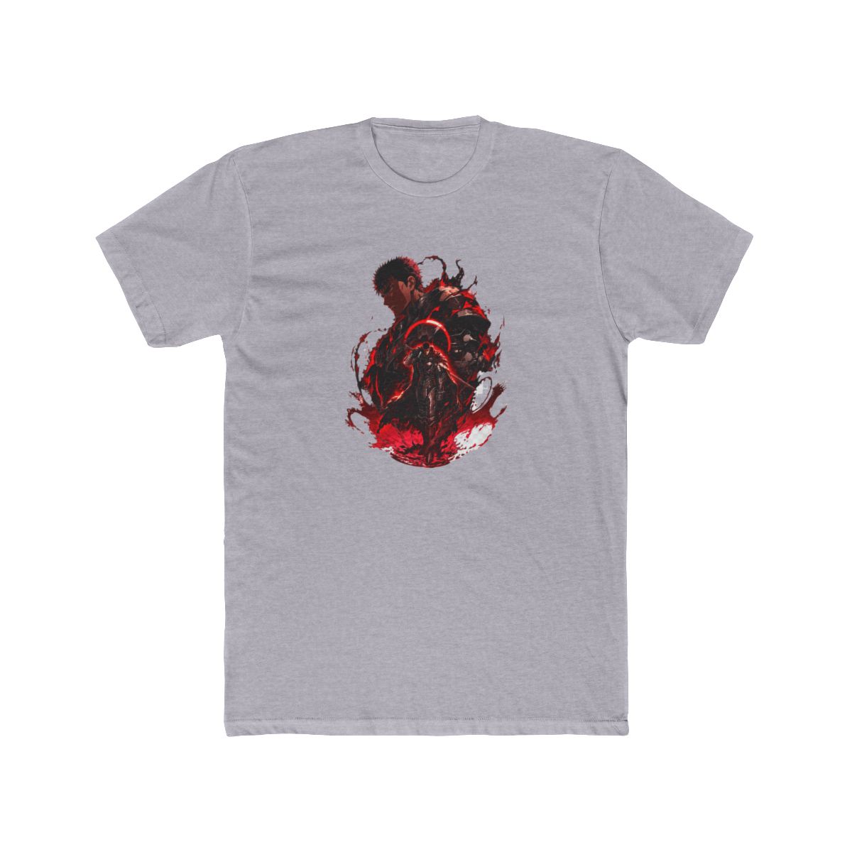 Berserk Guts Berserker Armor Fan Art T Shirt - alternate angle 5, merchandise