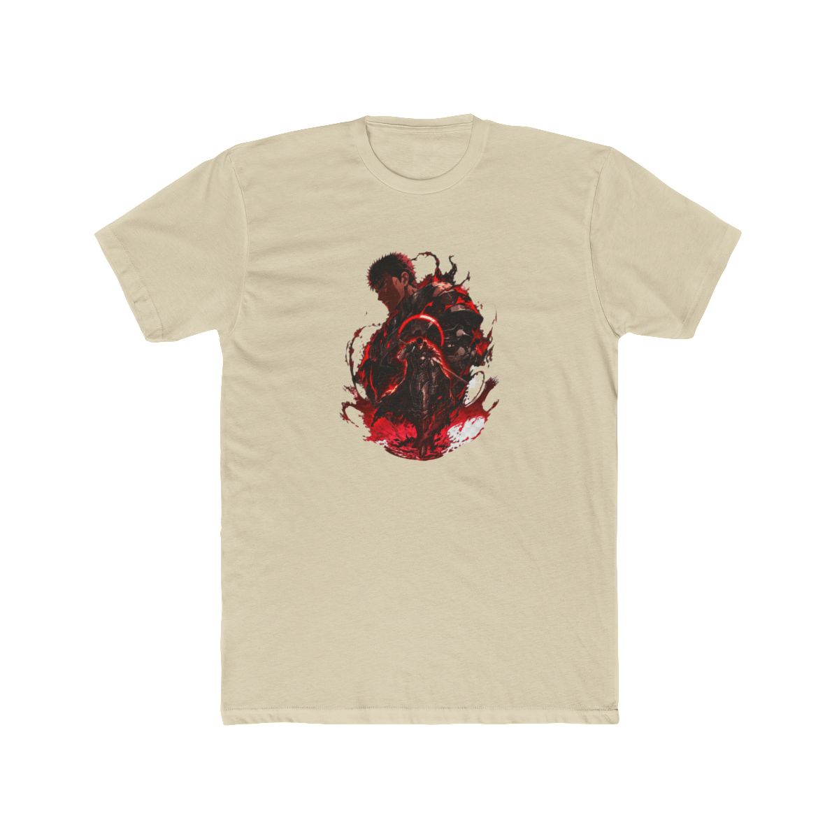 Berserk Guts Berserker Armor Fan Art T Shirt - alternate angle 4, merchandise