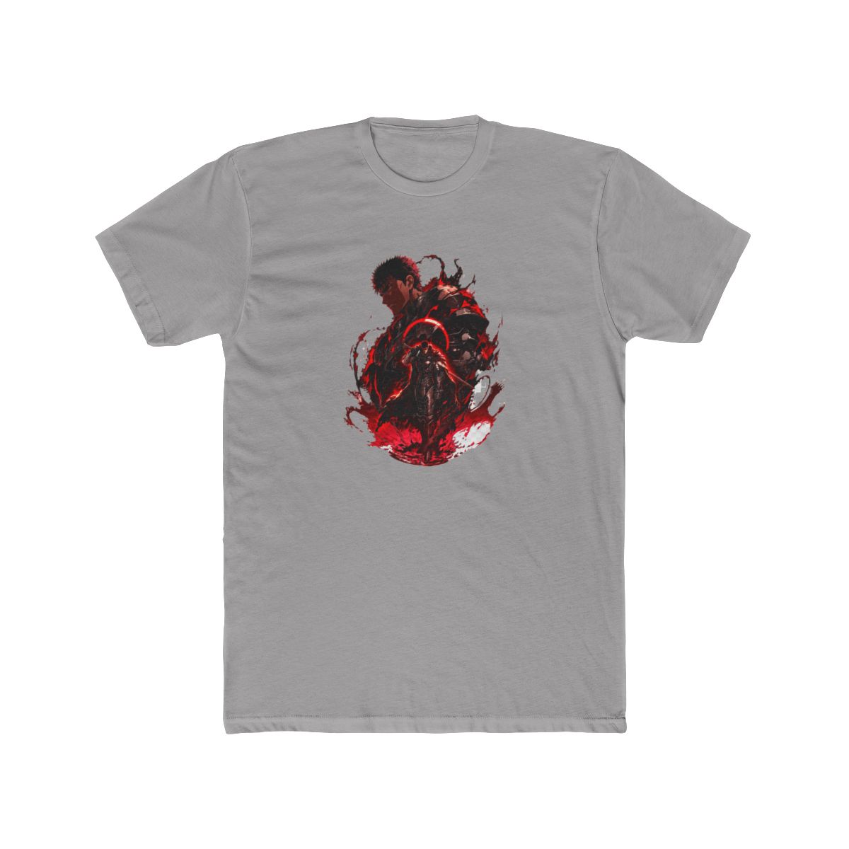 Berserk Guts Berserker Armor Fan Art T Shirt - alternate angle 2, merchandise