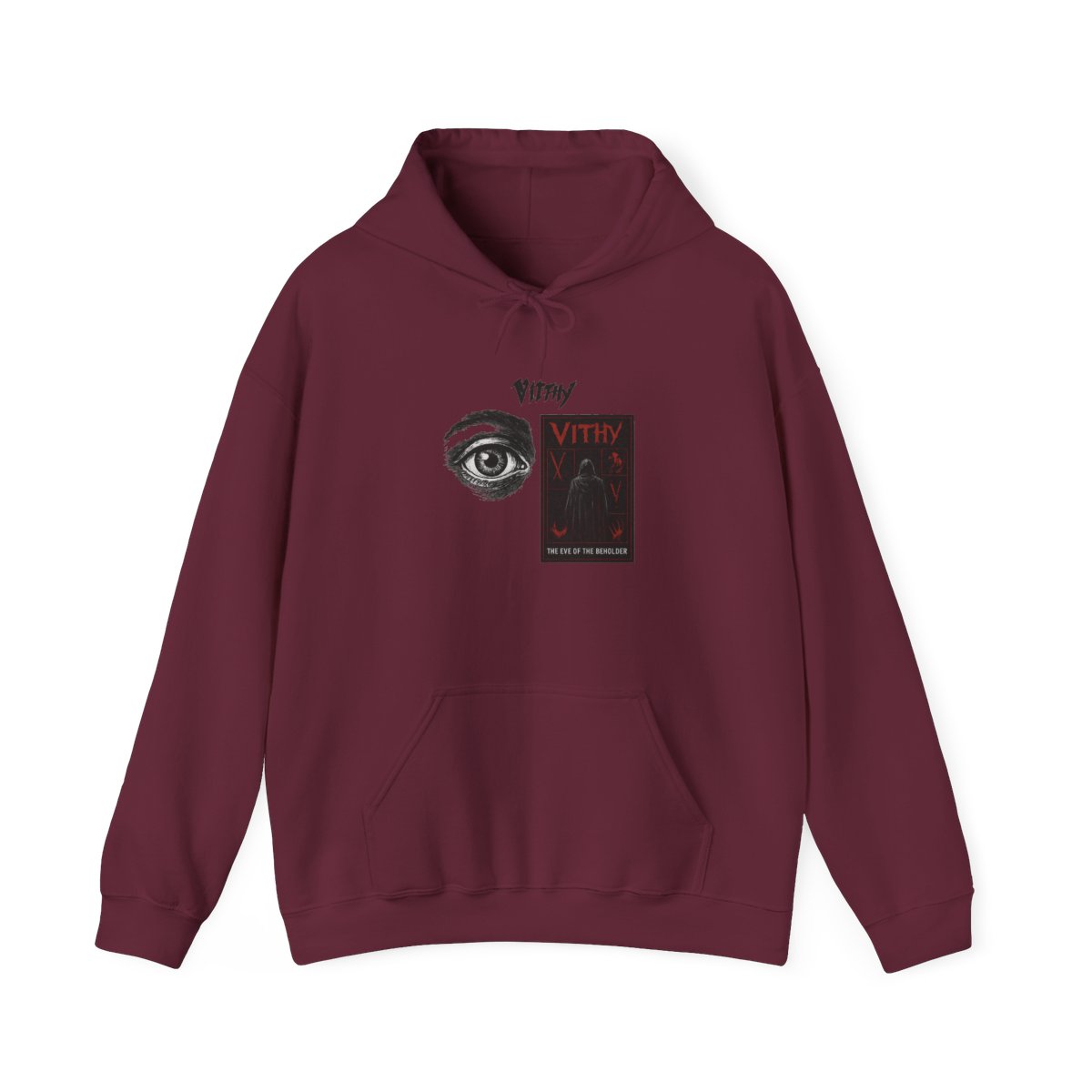 Berserk Standout Eye Graphic | Anime Hoodie, Manga Fan Hoodie, Berserk Gift - alternate angle 4, merchandise