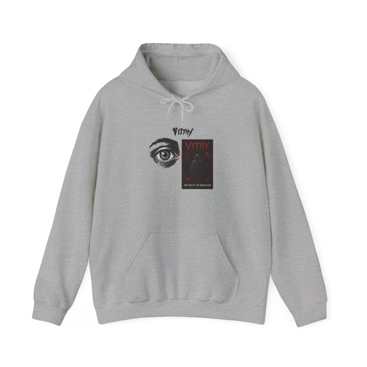 Berserk Standout Eye Graphic | Anime Hoodie, Manga Fan Hoodie, Berserk Gift - alternate angle 3, merchandise
