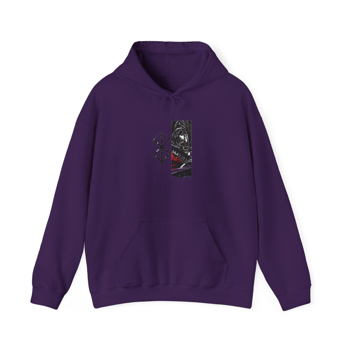 Guts Dragon Slayer Patchwork Hoodie
