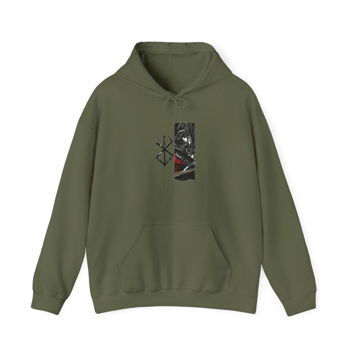 Guts Dragon Slayer Patchwork Hoodie - alternate angle 2, merchandise