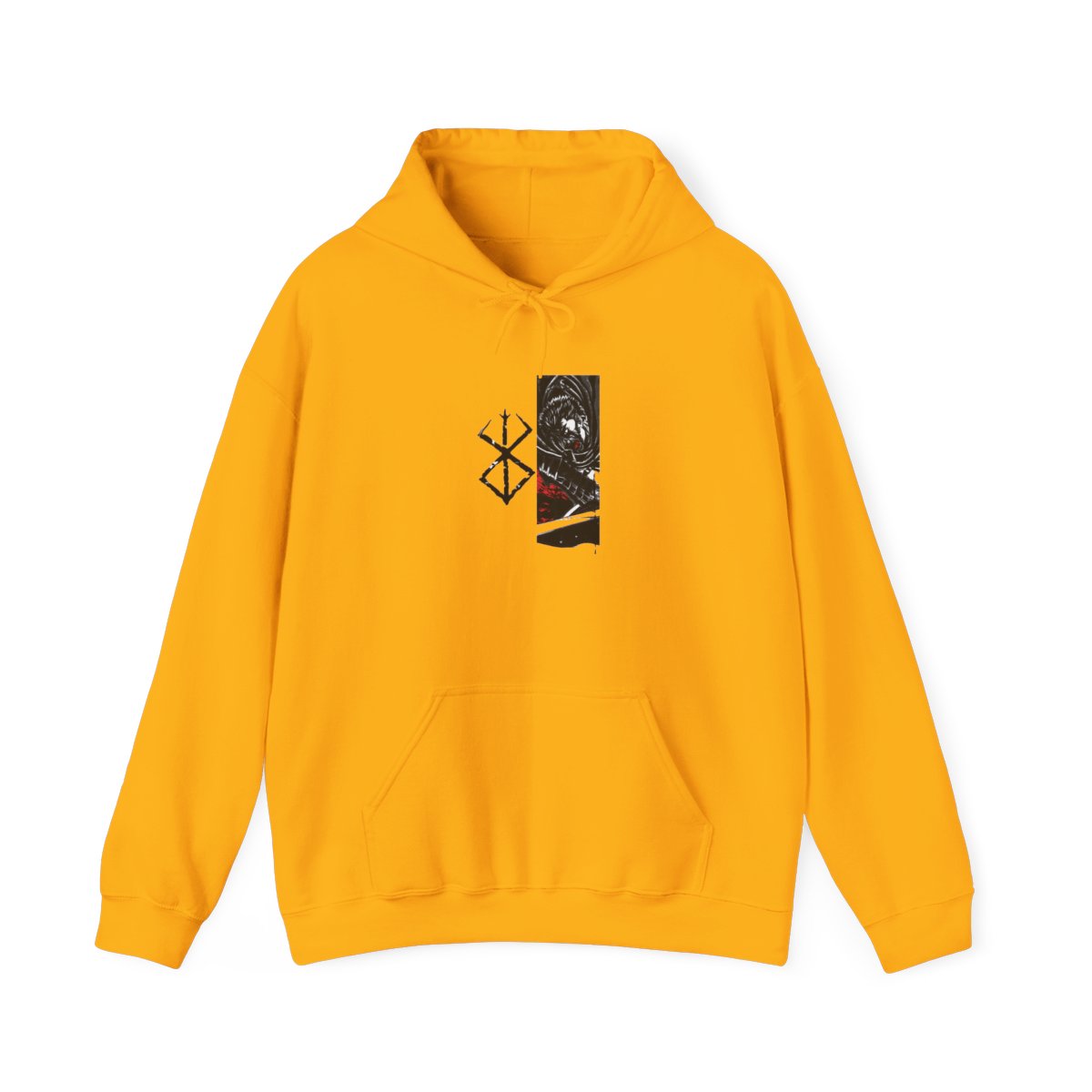 Guts Dragon Slayer Patchwork Hoodie - alternate angle 3, merchandise