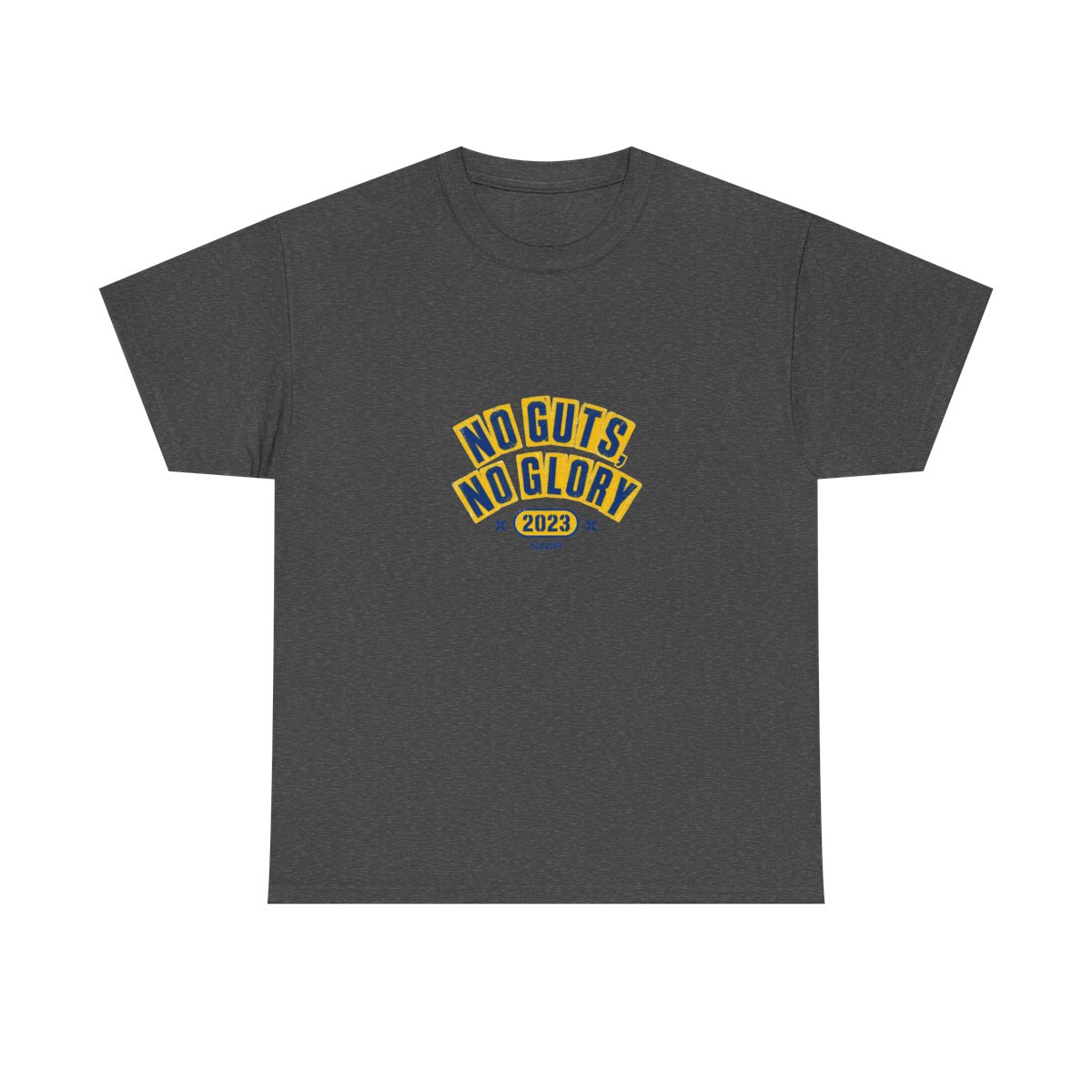 Ninja "No Guts, No Glory" Unisex Tee - alternate angle 4, merchandise