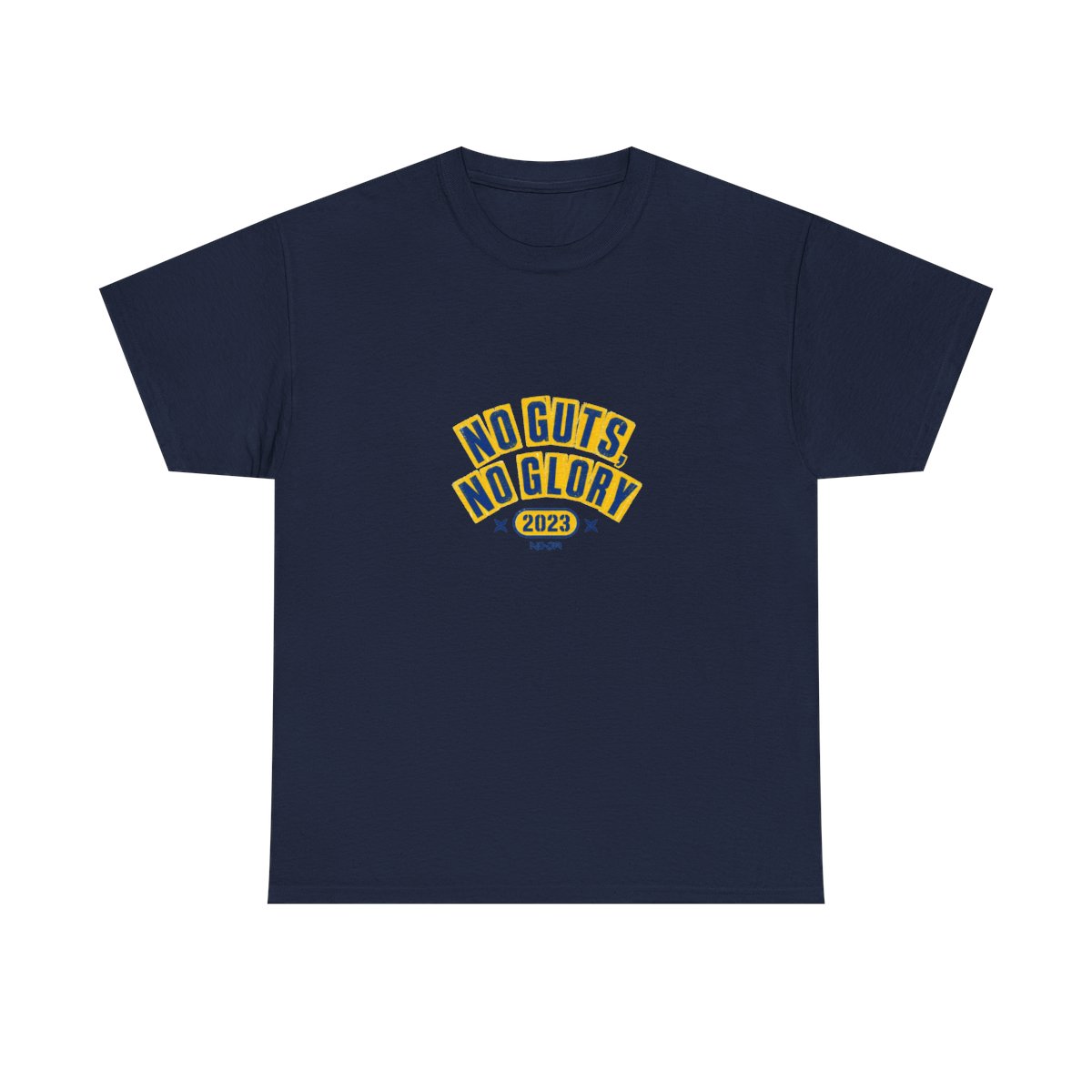 Ninja "No Guts, No Glory" Unisex Tee - alternate angle 5, merchandise