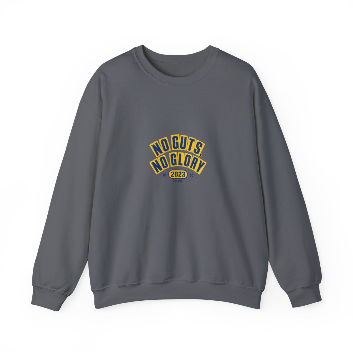 Ninja "No Guts, No Glory" Crewneck - alternate angle 2, merchandise