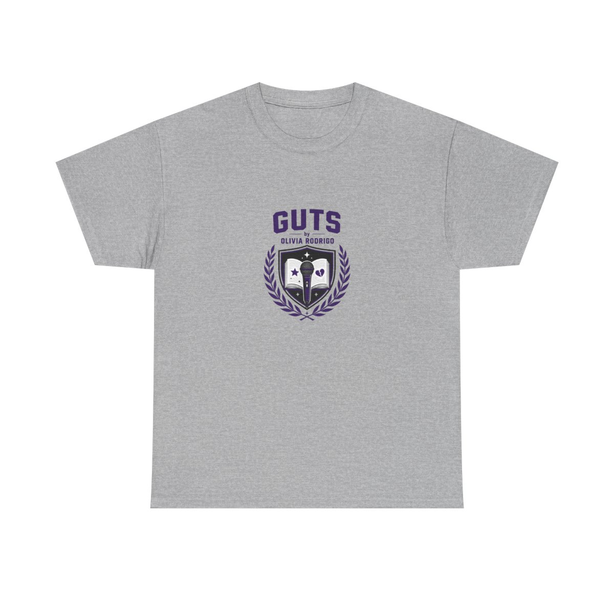 Olivia Rodrigo "GUTS by Olivia Rodrigo" Unisex Tee - alternate angle 3, merchandise