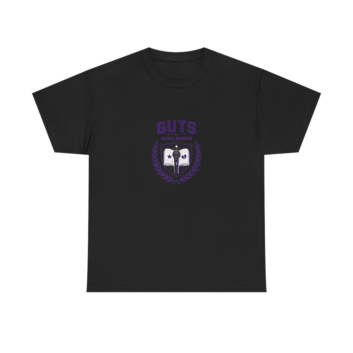 Olivia Rodrigo "GUTS by Olivia Rodrigo" Unisex Tee - alternate angle 2, merchandise