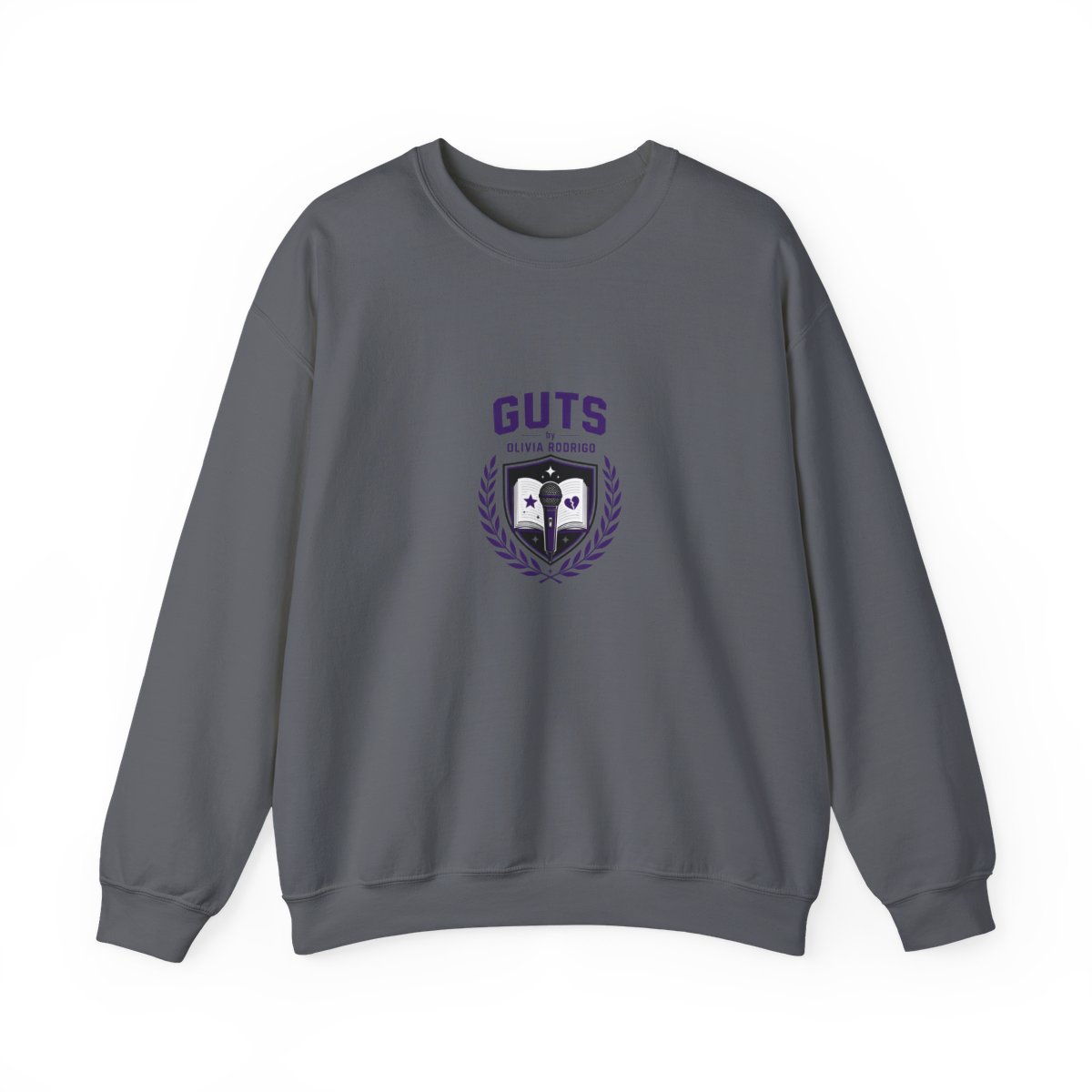 Olivia Rodrigo "GUTS by Olivia Rodrigo" Crewneck - alternate angle 5, merchandise