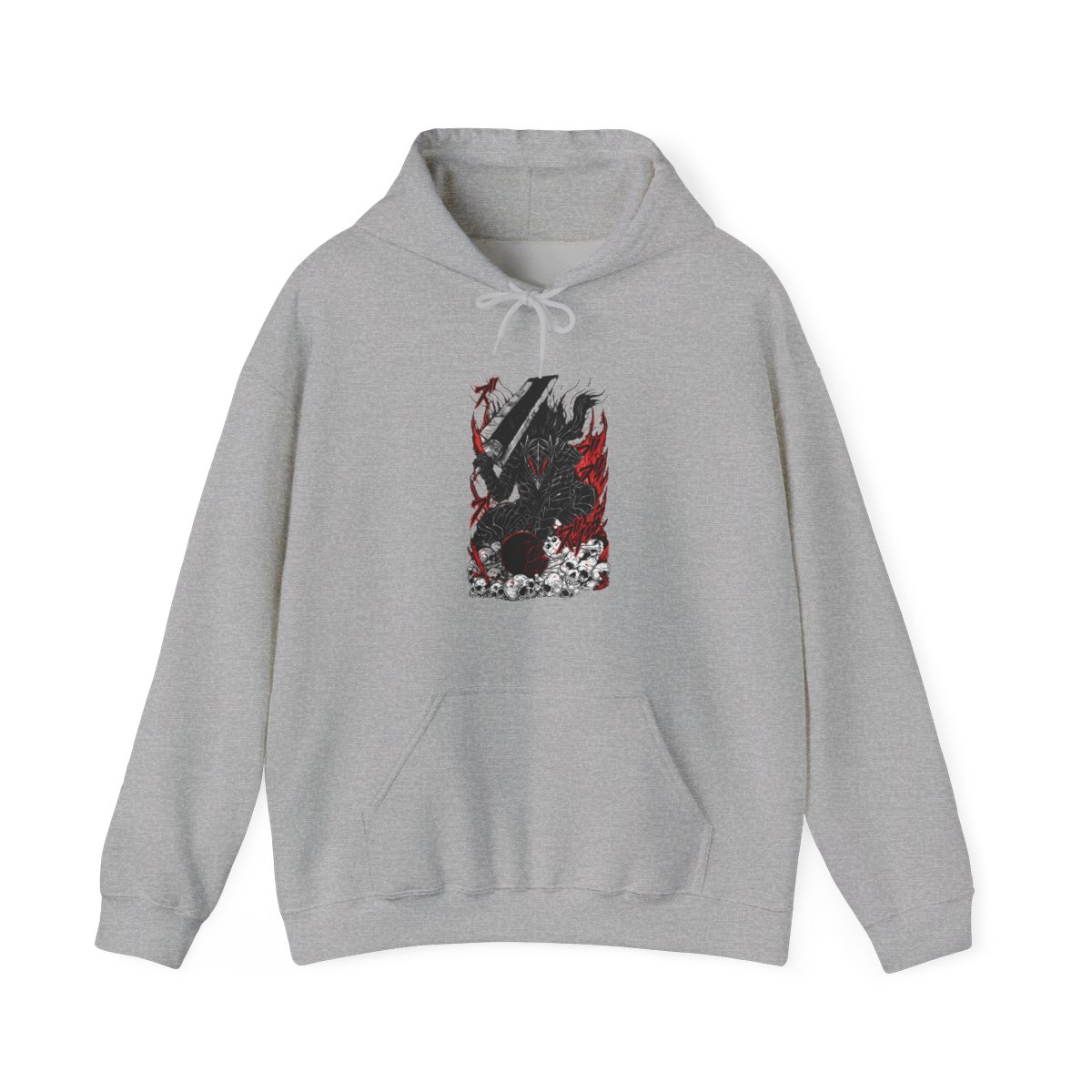 Berserk Eclipse Hoodie Dark Fantasy Bloody Eclipse - alternate angle 4, merchandise