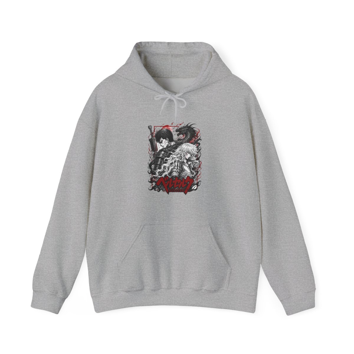Guts Hoodie Berserk Dragonslayer Sword Battle Rage - alternate angle 3, merchandise