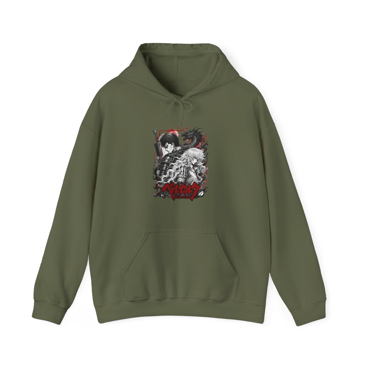 Guts Hoodie Berserk Dragonslayer Sword Battle Rage - alternate angle 5, merchandise