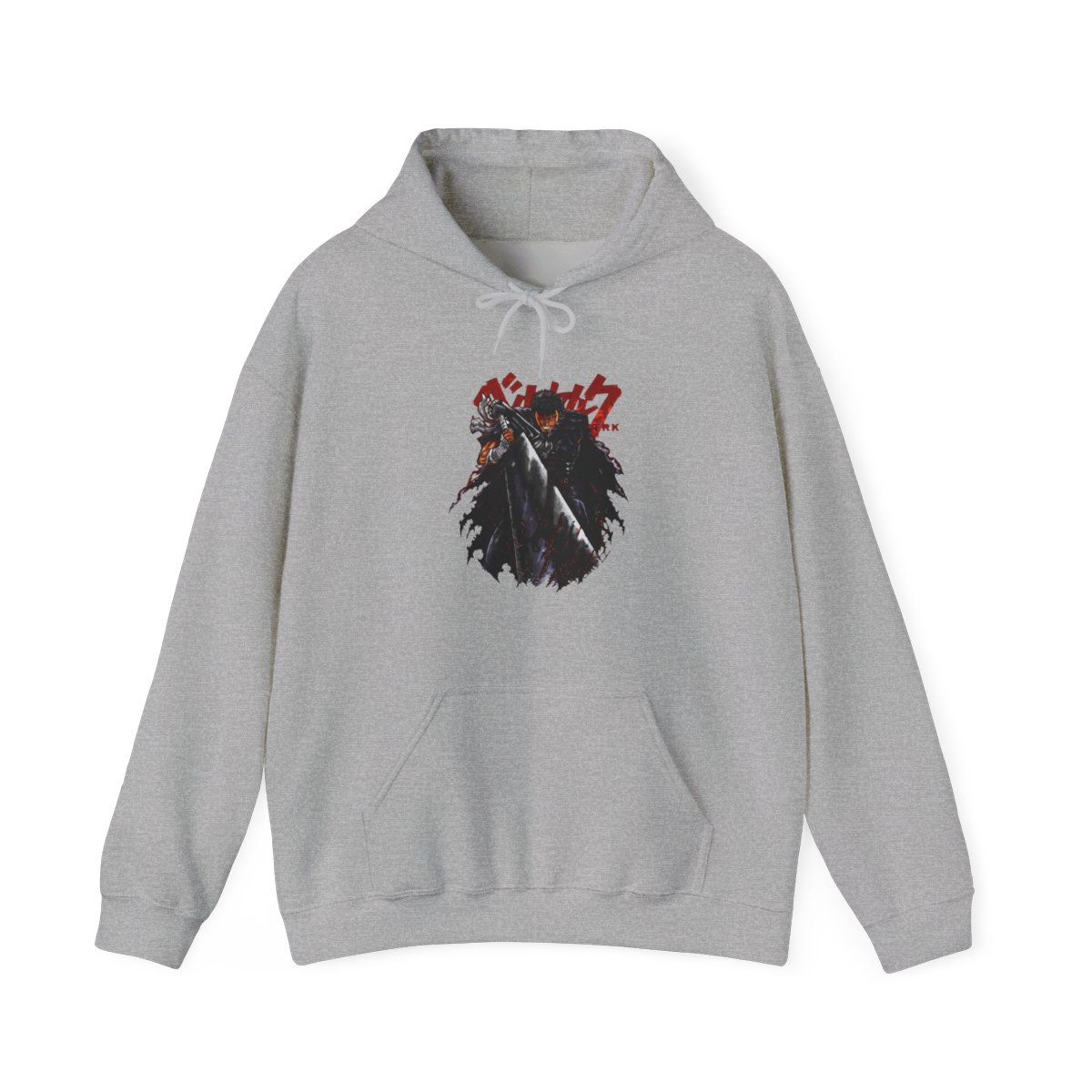 Guts Berserk Warrior Hoodie Dark Fantasy Retro Anime