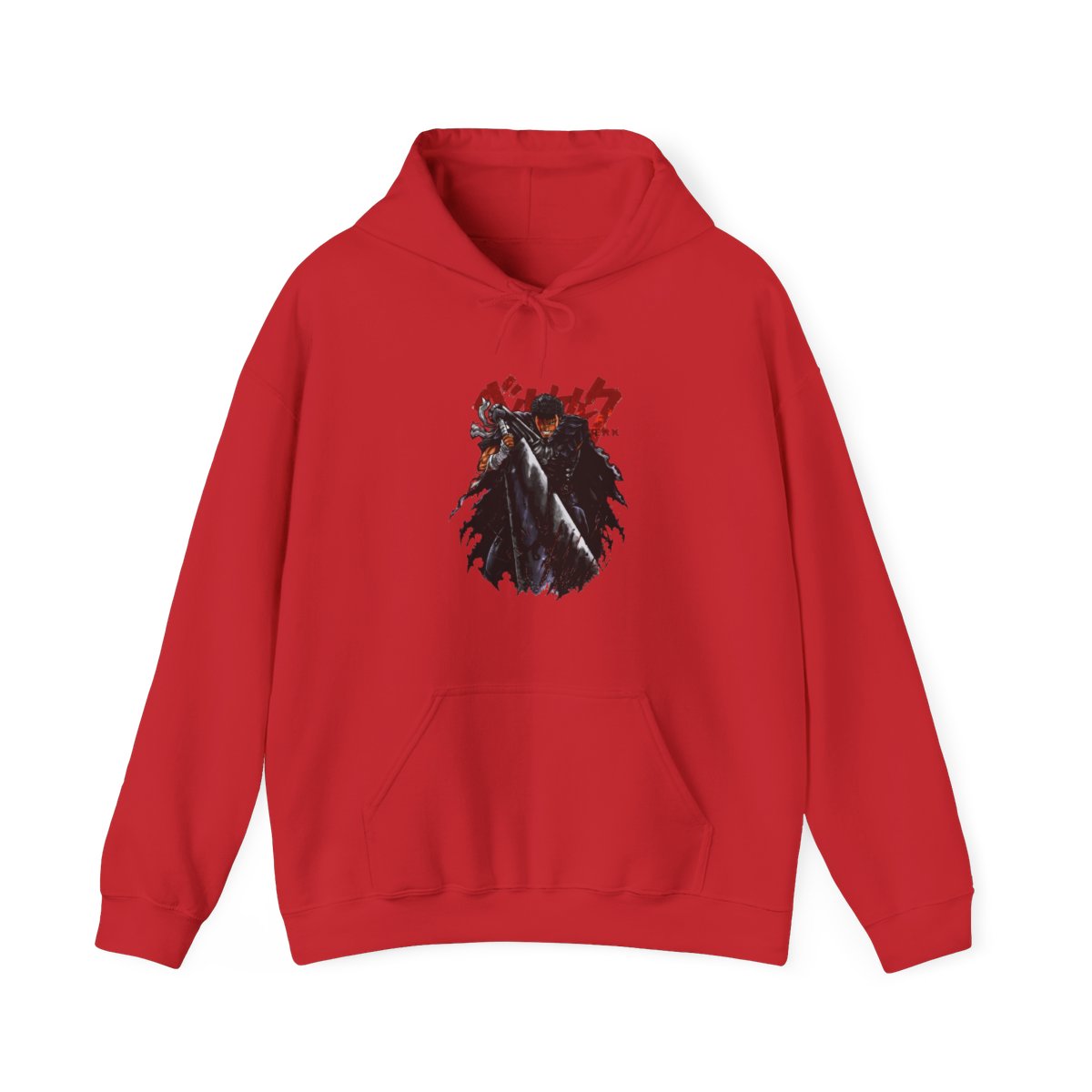 Guts Berserk Warrior Hoodie Dark Fantasy Retro Anime