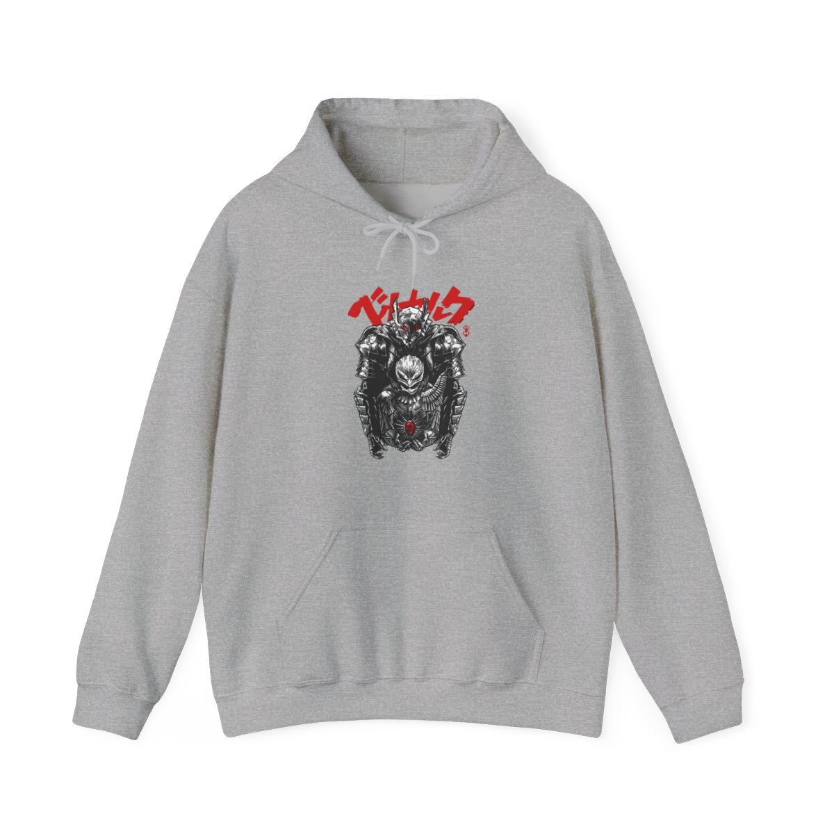 Berserk Skull Knight Hoodie Dark Eclipse Warrior