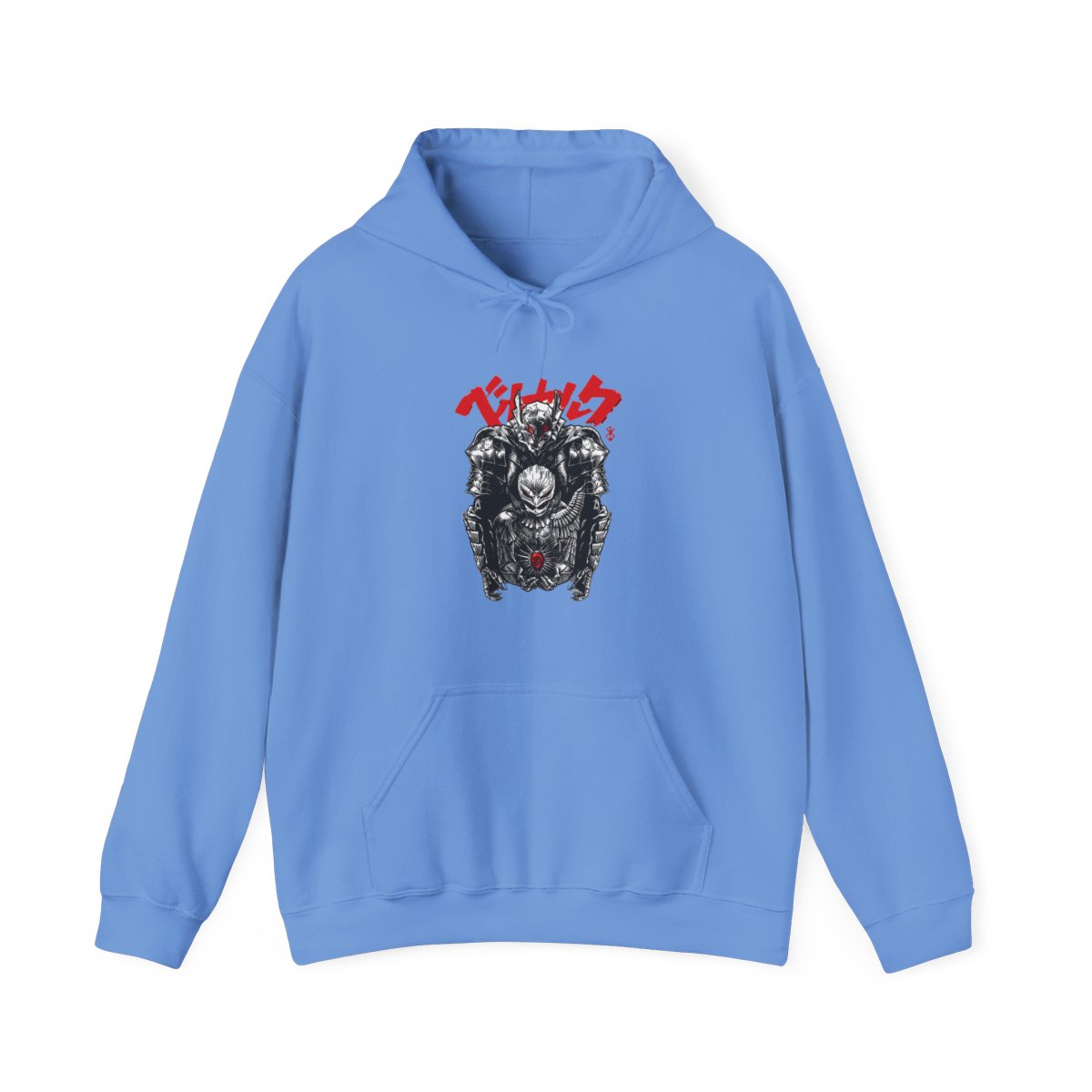 Berserk Skull Knight Hoodie Dark Eclipse Warrior - alternate angle 5, merchandise